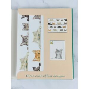 Leanin Tree | Office | Just Curious Kitty Note Cards By Robert George ...